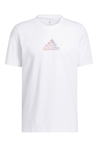 T-shirt Power Logo - Blanc