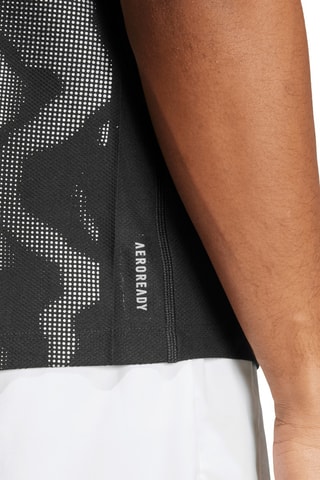 T-shirt de running Tie-ins - Noir
