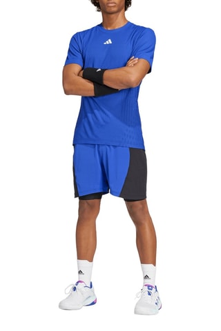 T-shirt slim de tennis Airchill Pro FreeLift - Bleu roi
