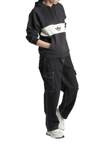 Sweater met Capuchon Hack NY - Zwart