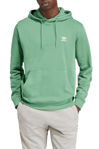 Sweat à capuche Trèfle Essentials - Vert
