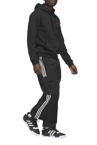 Sweat-shirt à capuche Trefoil Essentials - Noir
