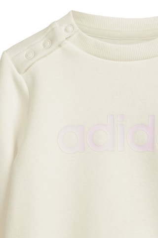 Sweat et pantalon Essentials - Ivoire et rose
