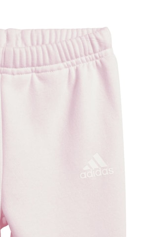 Sweat et pantalon Essentials - Ivoire et rose