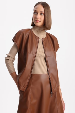 Gilet - Marron