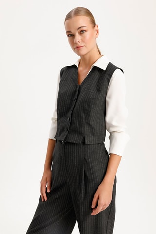 Gilet de costume - Anthracite