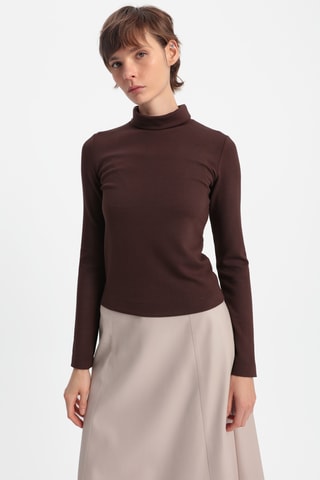 Top - Marron foncé