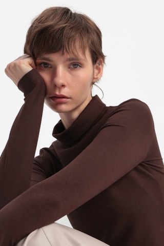 Top - Marron foncé