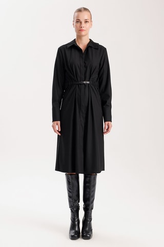 Robe chemise - Noir
