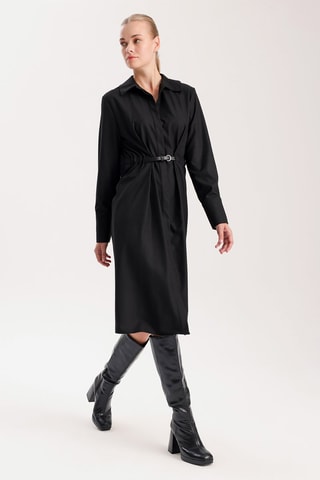 Robe chemise - Noir