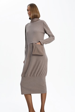 Robe pull - Taupe