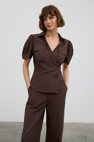 Chemisier - Marron