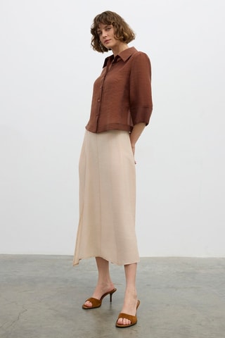 Chemisier - Marron