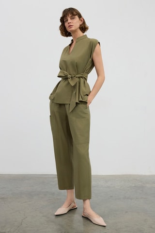 Blouse - Kaki