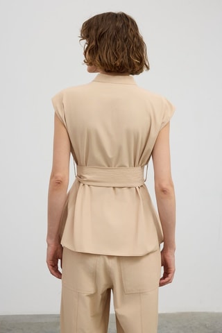 Blouse - Beige