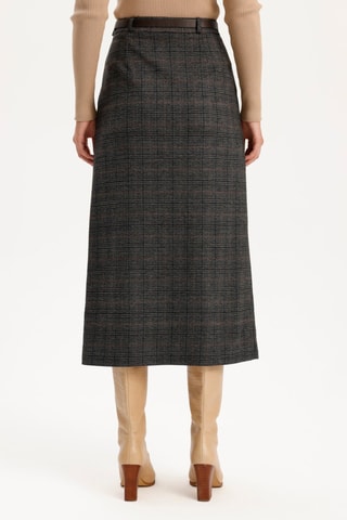Jupe midi - Anthracite