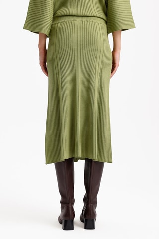 Jupe midi - Vert