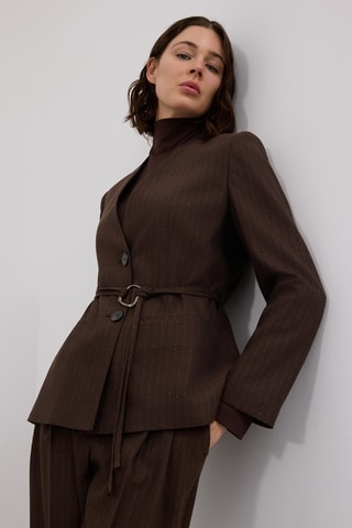 Blazer - Marron foncé