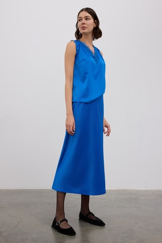 Jupe - Bleu vif