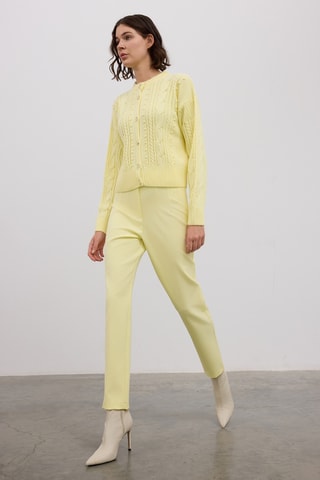 Gilet - Jaune pâle