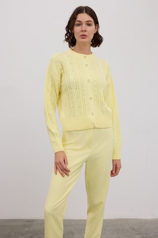 Gilet - Jaune pâle