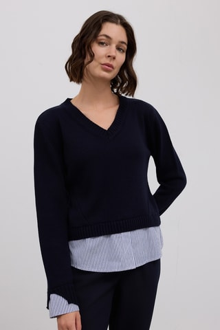Pull - Bleu marine