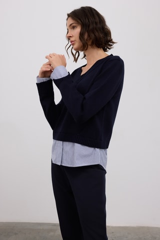 Pull - Bleu marine