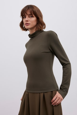 Sous-pull - Kaki