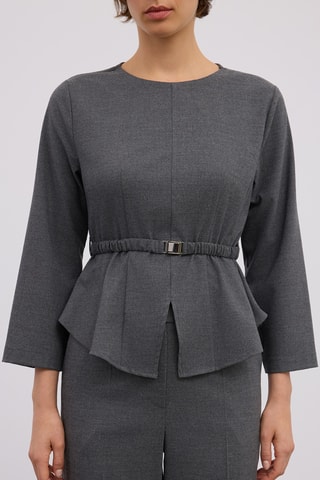Blouse - Gris foncé