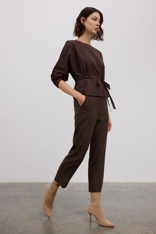 Blouse - Marron