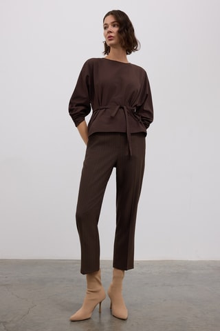 Blouse - Marron