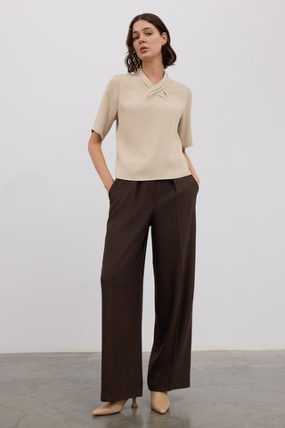 Blouse - Beige