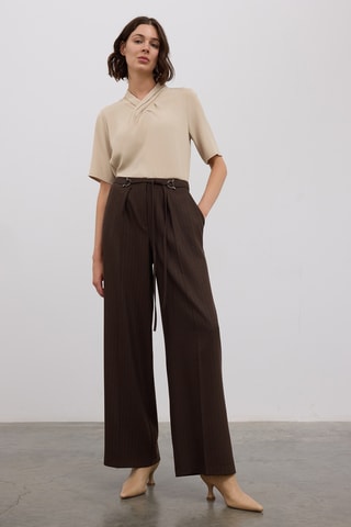 Pantalon - Marron