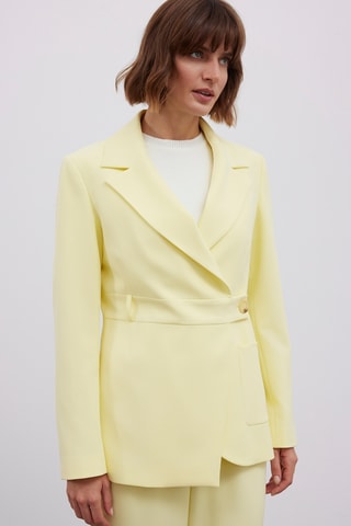 Blazer - Jaune pâle