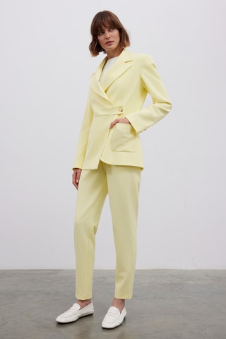 Blazer - Jaune pâle
