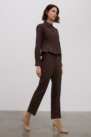 Pantalon - Marron