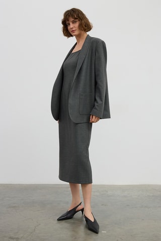 Blazer - Gris anthracite
