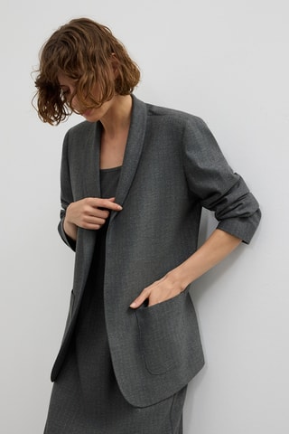 Blazer - Gris anthracite