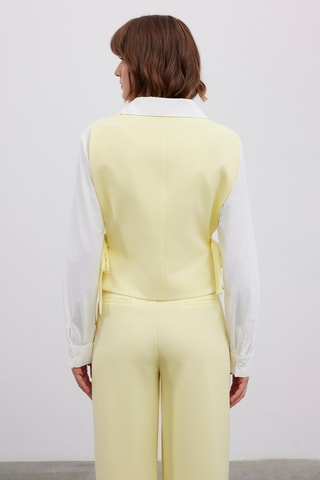 Gilet - Jaune pâle