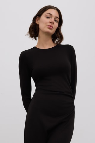 Robe midi - Noir