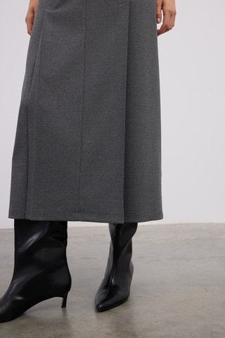 Jupe longue - Gris