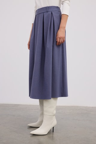 Jupe longue - Indigo