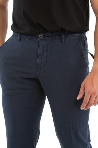 Pantalon slim - Bleu marine - Incotex