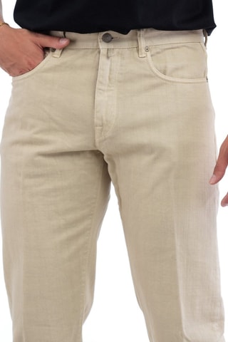 Pantalon regular - Ivoire - Incotex