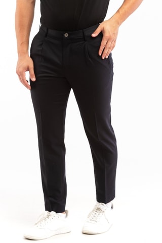 Pantalon en laine - Noir - Incotex