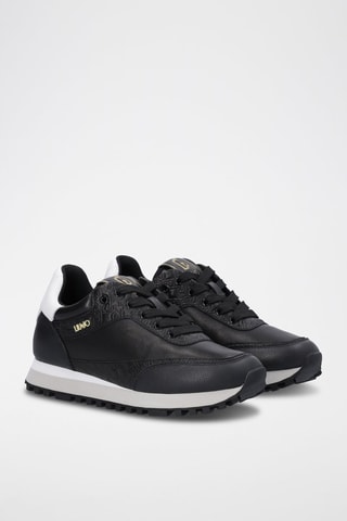 Sneakers en cuir - Noir