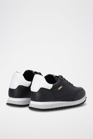 Sneakers en cuir - Noir