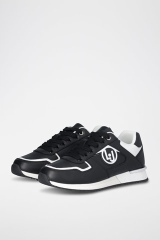 Sneakers en cuir - Noir