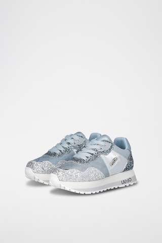 Baskets Maxi Wonder - Bleu et argenté