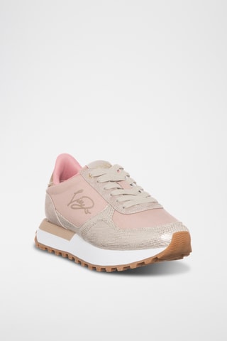 Baskets Evelyn - Rose et marron